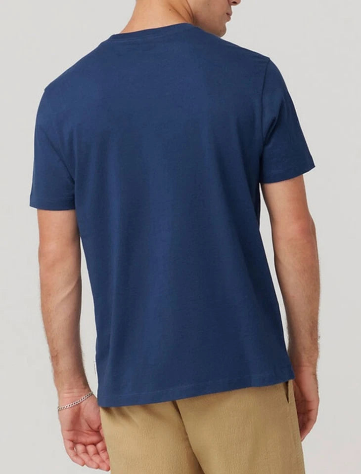 Men's Sunset T-Shirt Short Sleeve Crew Neck Summer Cotton Tee